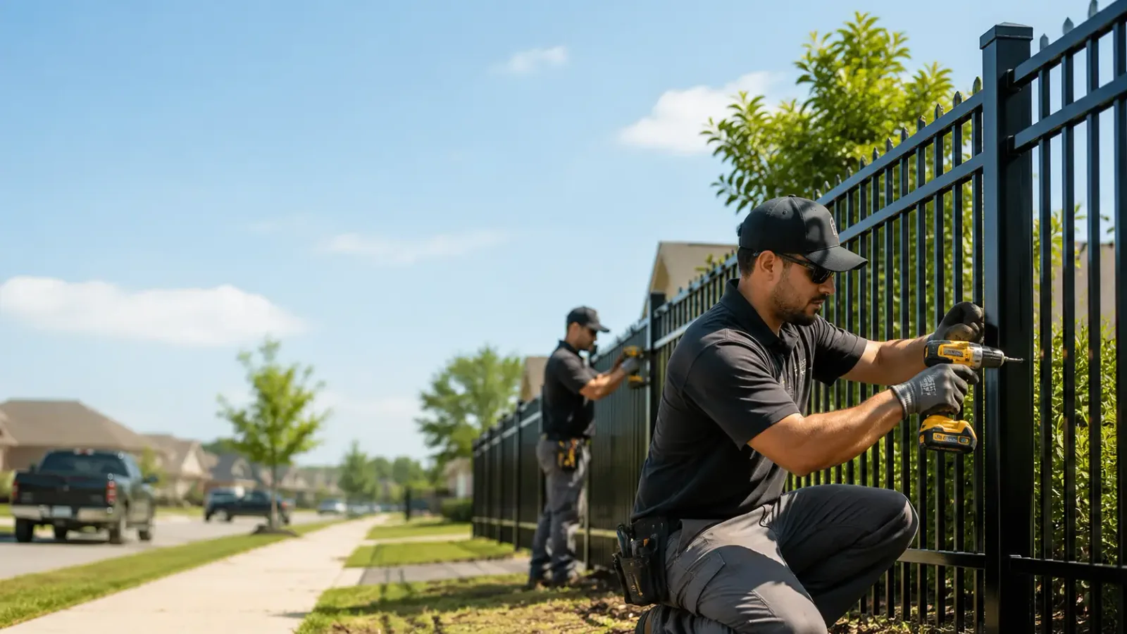 Metal Fence Installation in Hope, KY
